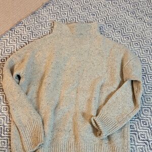 Vince women’s oat wool Turtleneck Sweater